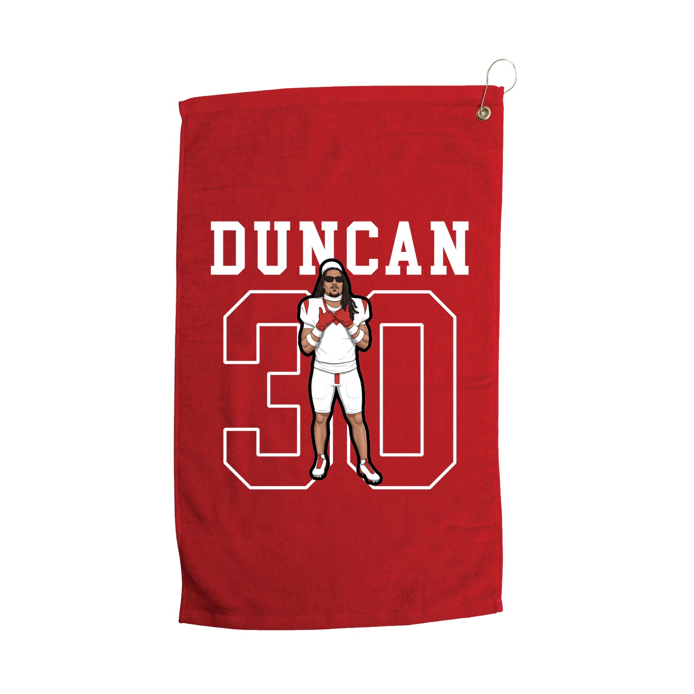 Golf Towel — Shirsey in Red