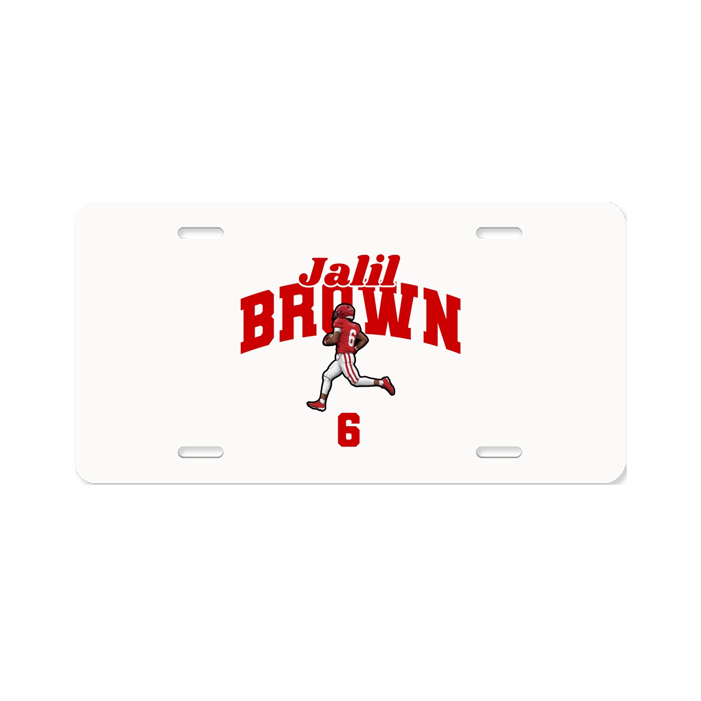 License Plate — Signature Arch in Classic