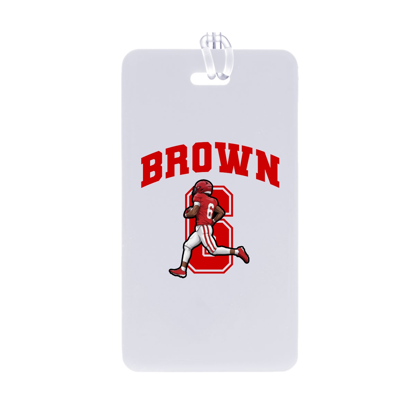 Bag Tag — Number in Classic