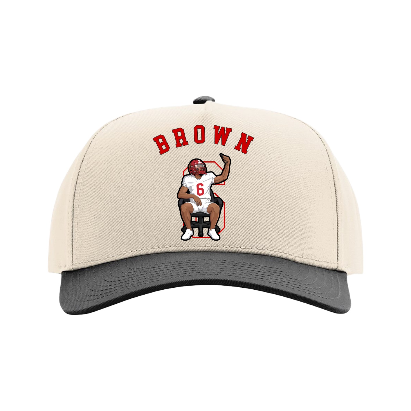 Full Fabric Five-Panel Champ Cap
