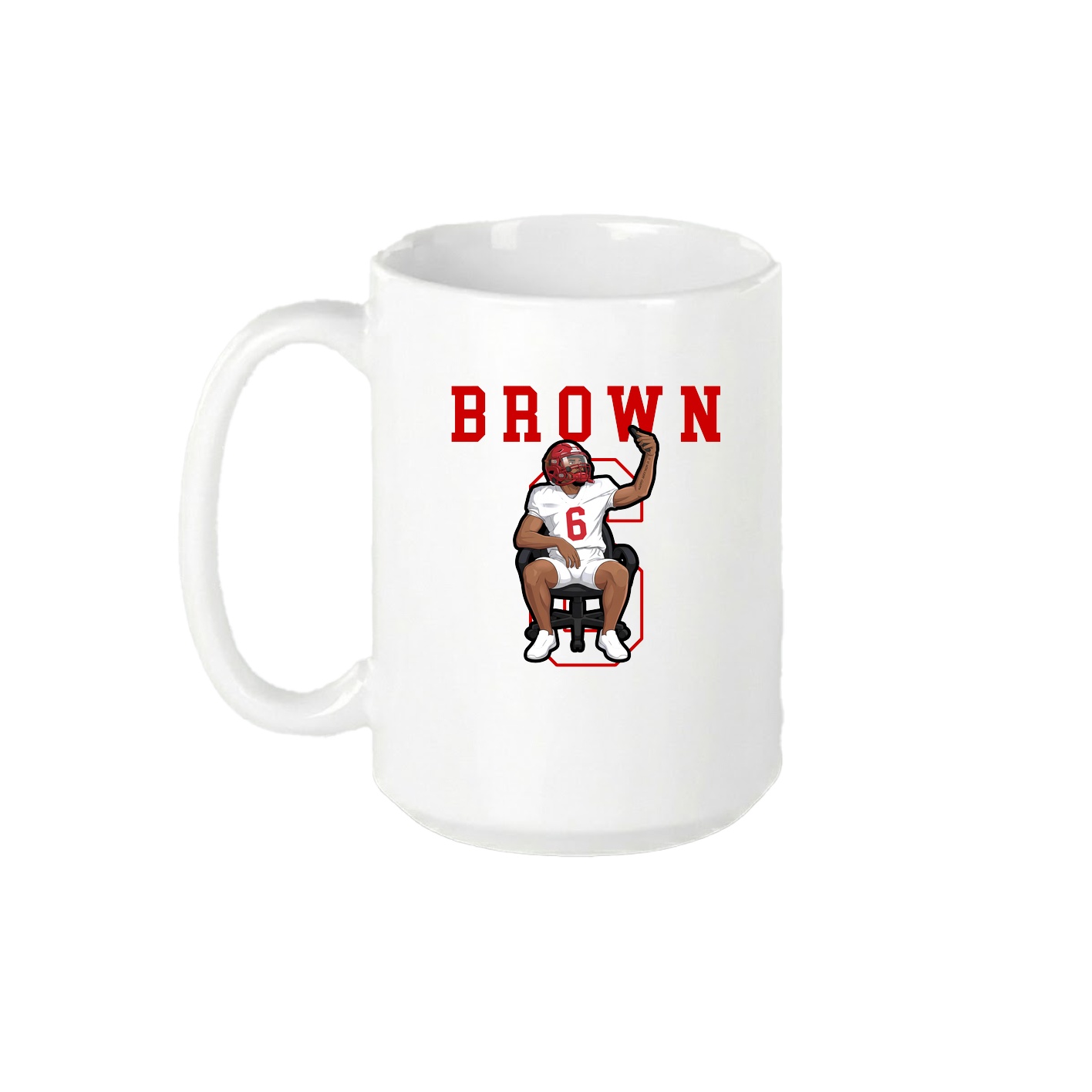 15oz Coffee Mug — Shirsey in White