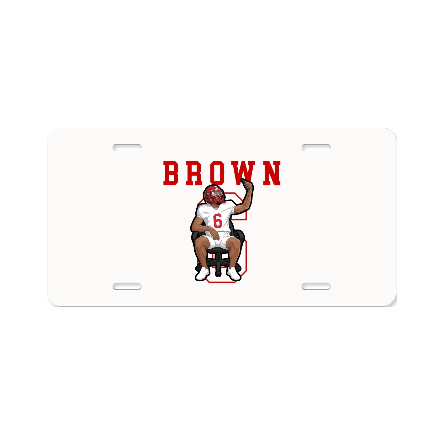 License Plate — Shirsey in Classic