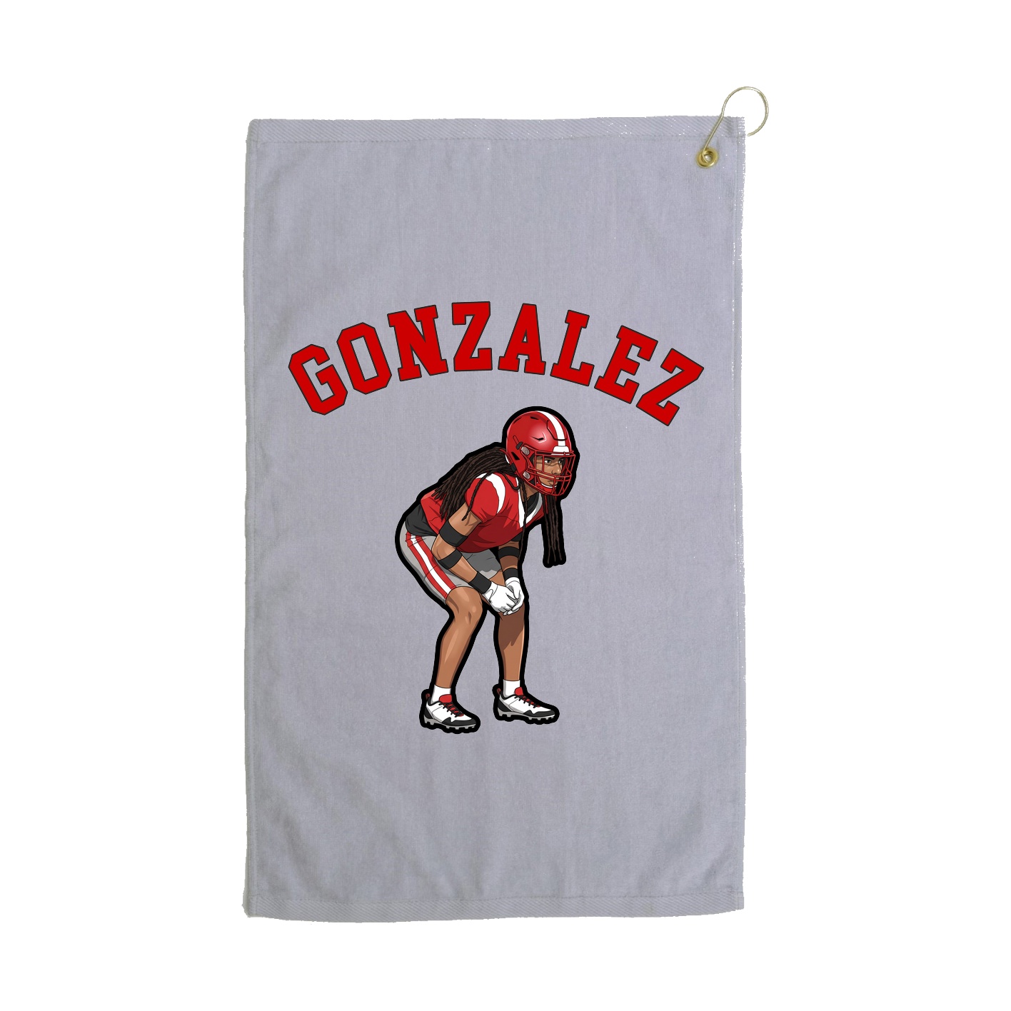 Golf Towel — Shirsey Arch in Grey