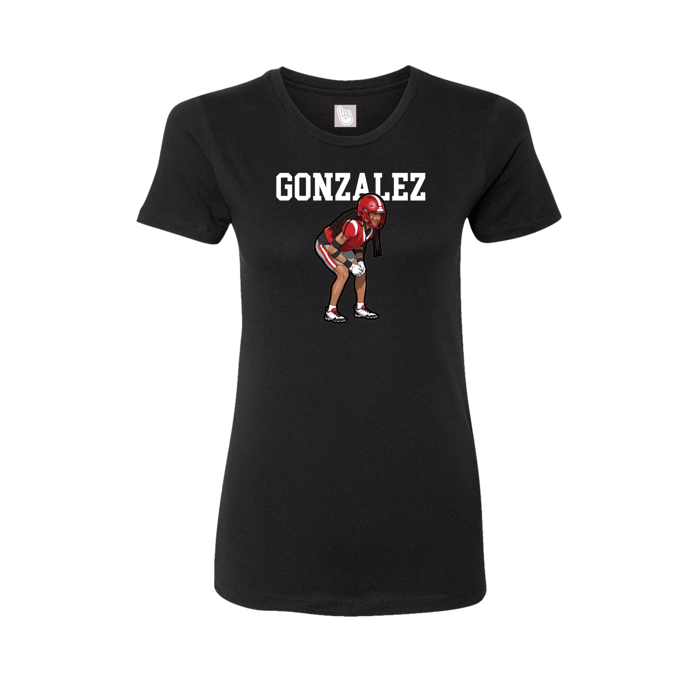 Fitted Women's Tee — Shirsey in Black