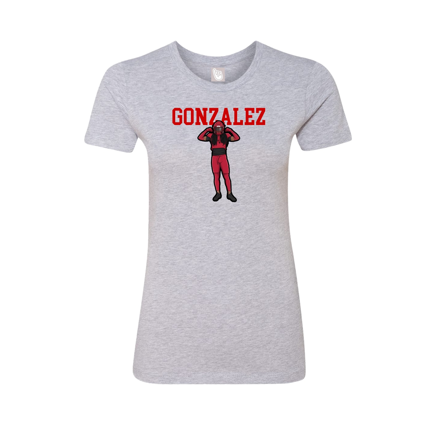 Fitted Women's Tee — Shirsey in Grey
