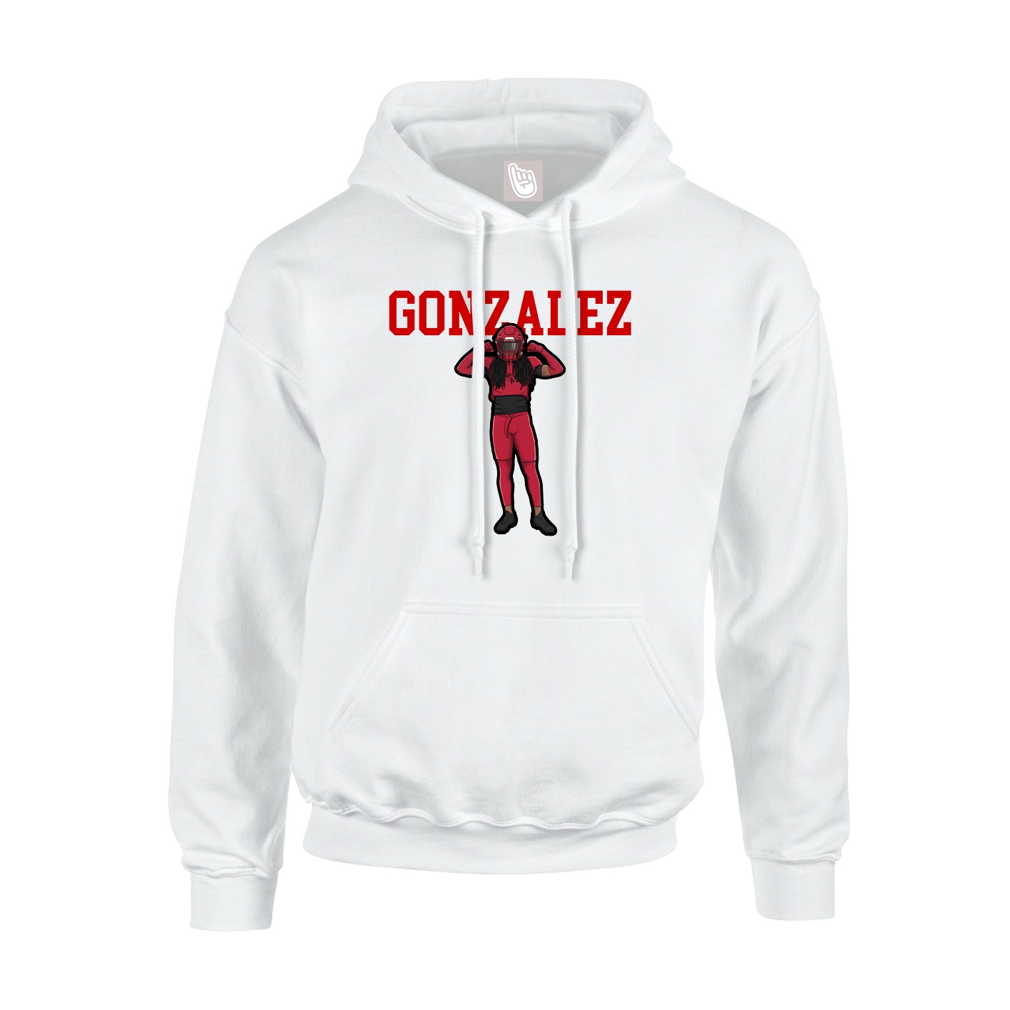 Hoodie — Shirsey in White