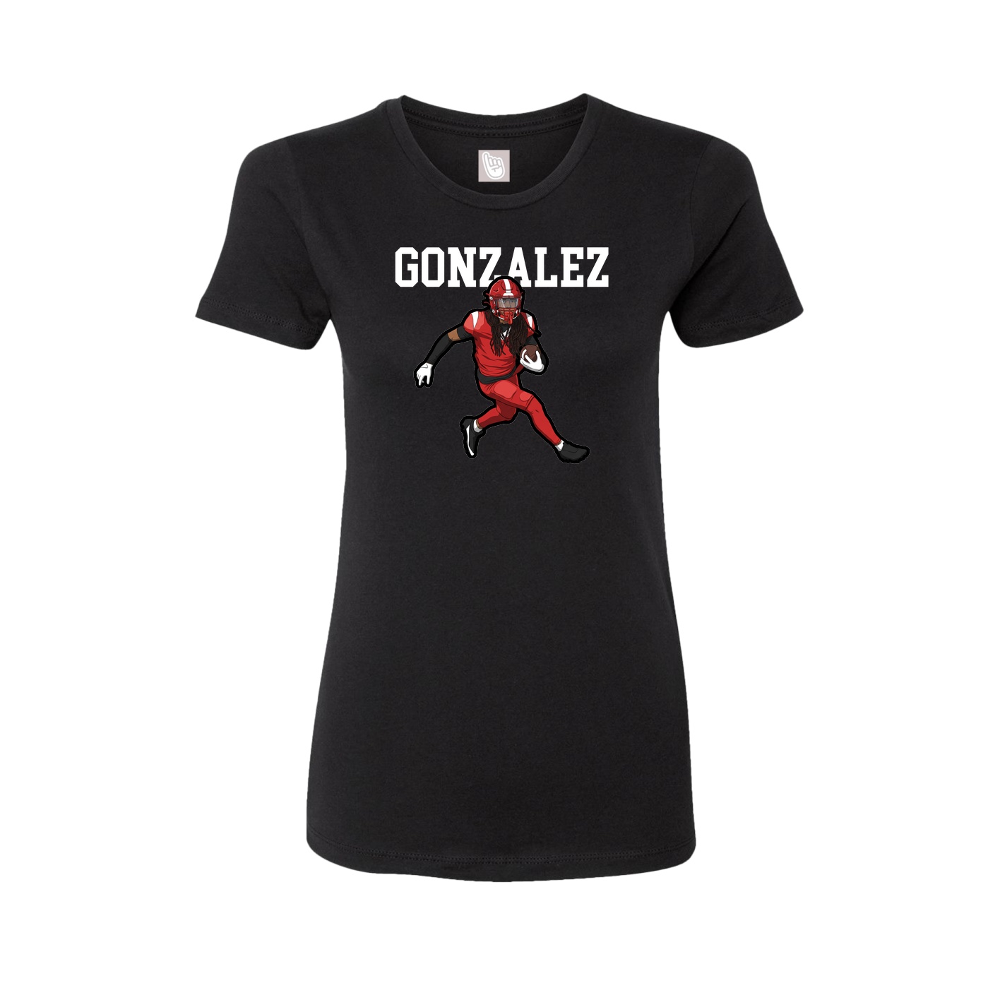 Fitted Women's Tee — Shirsey in Black