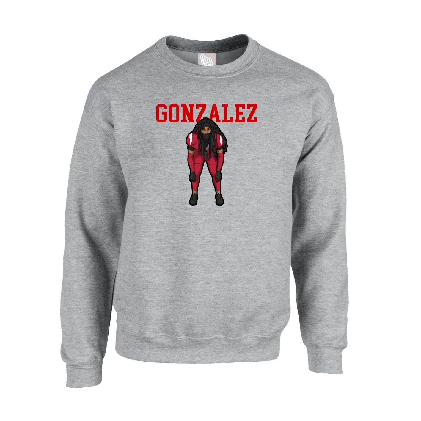 Fleece Crew — Shirsey in Grey