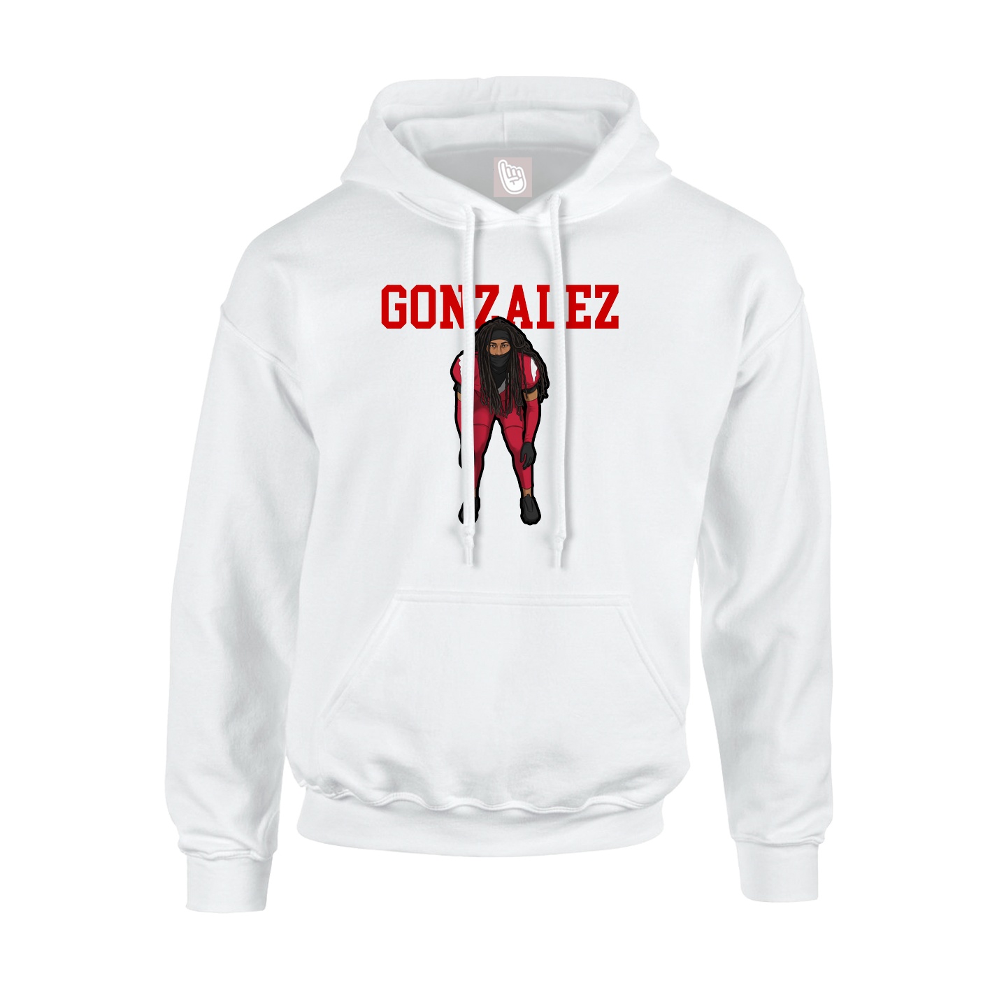 Youth Hoodie — Shirsey in White
