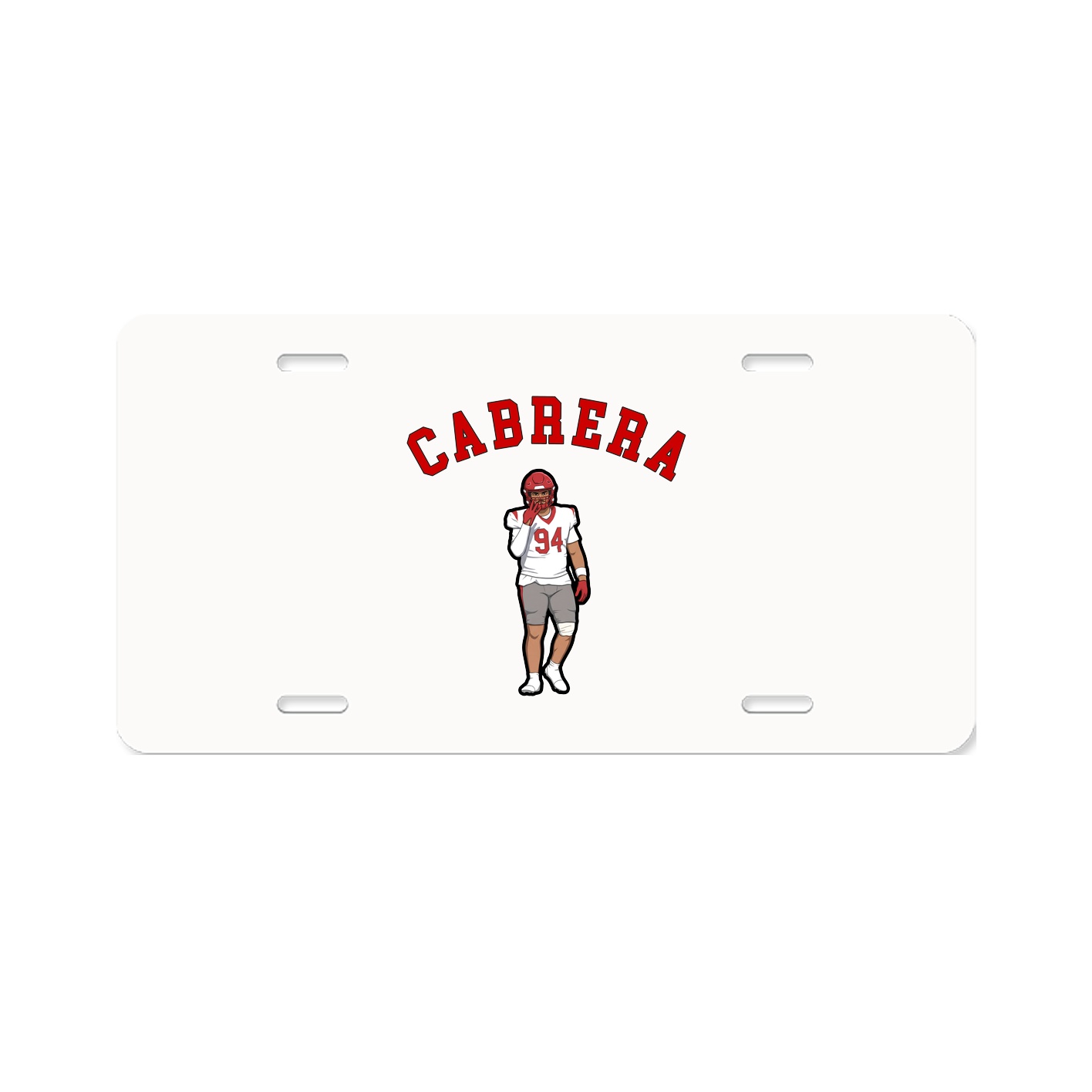 License Plate — Shirsey Arch in Classic