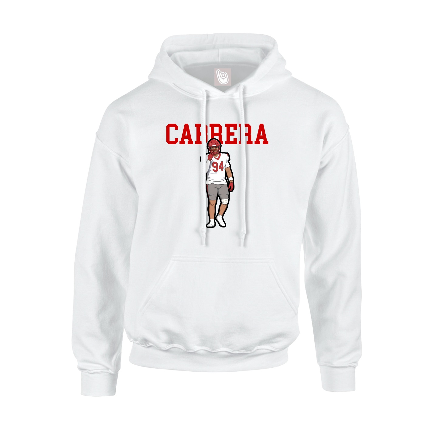 Youth Hoodie — Shirsey in White