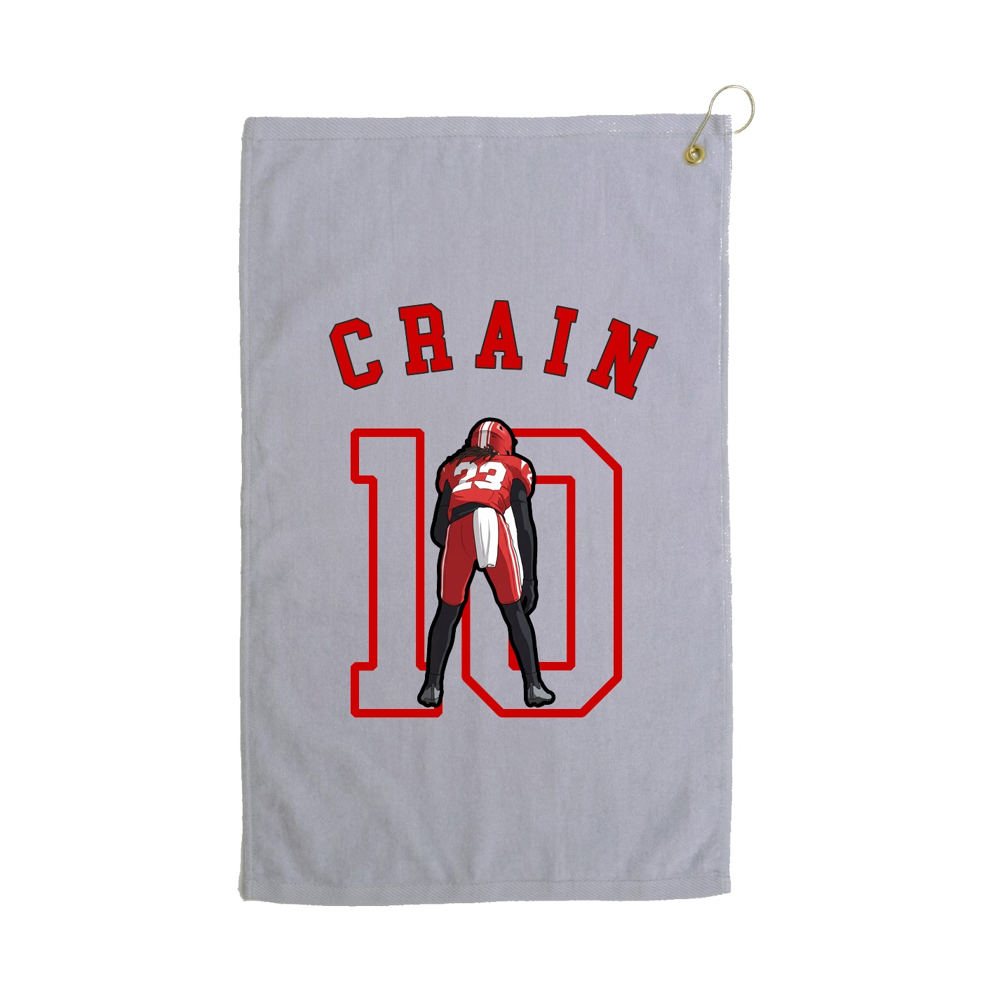 Golf Towel — Shirsey Arch in Grey