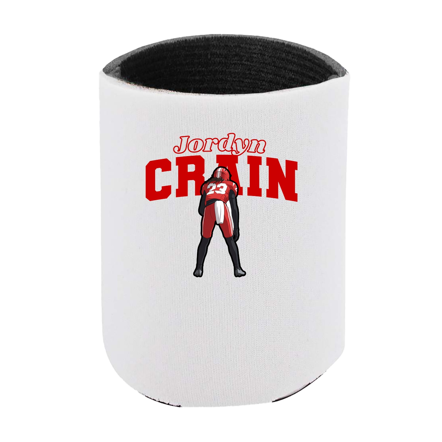 Can Holder — Name Arch in White
