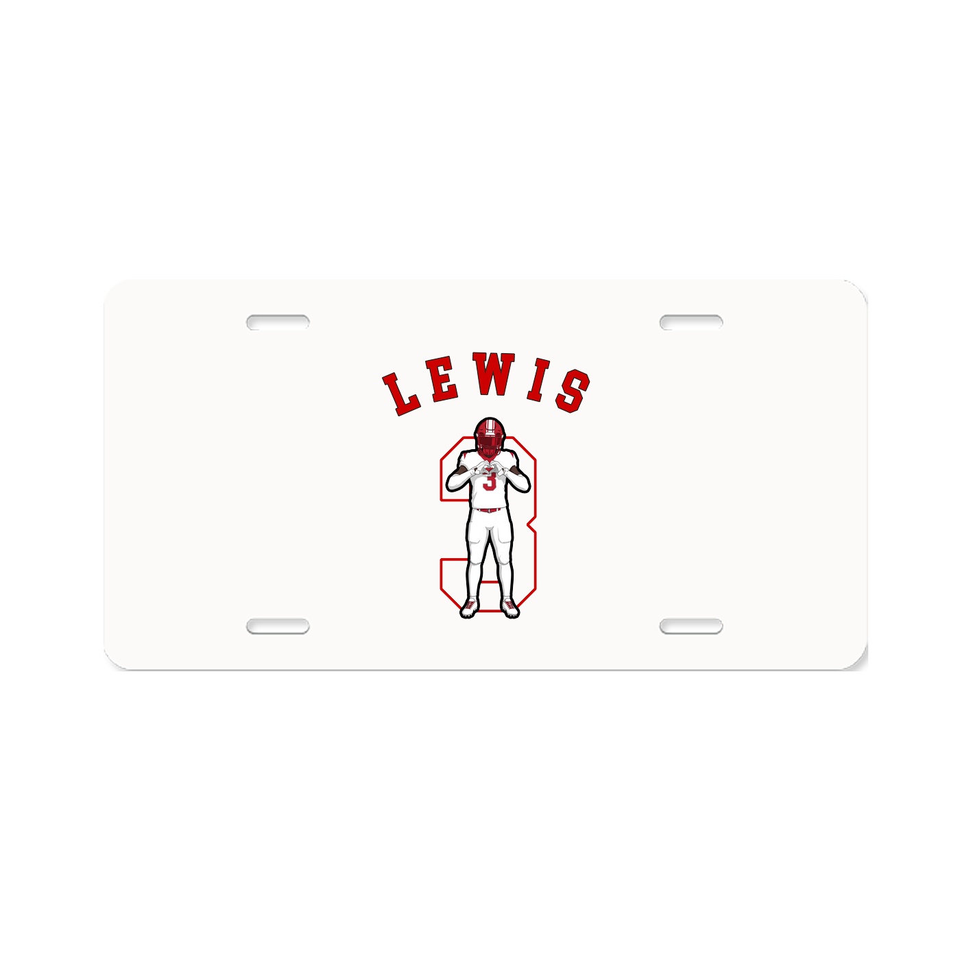 License Plate — Shirsey Arch in Classic