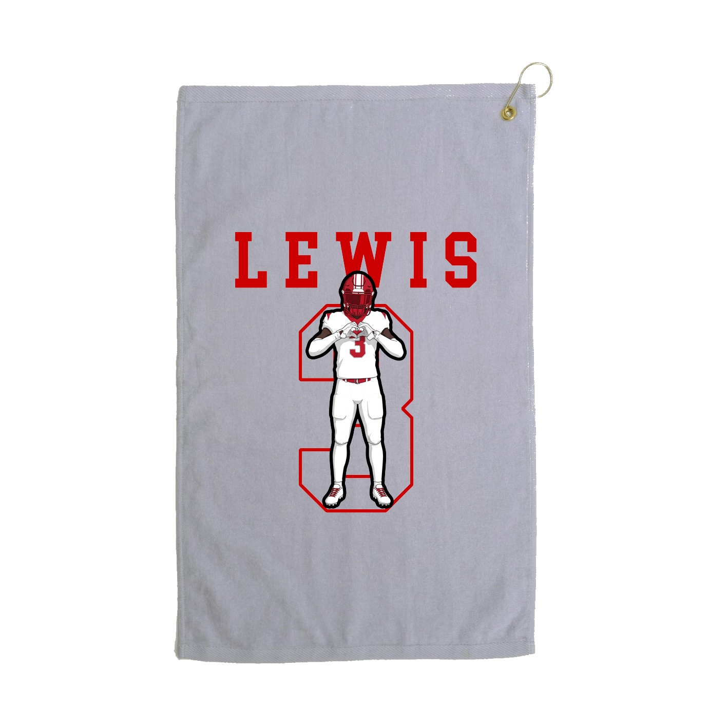 Golf Towel — Shirsey in Grey