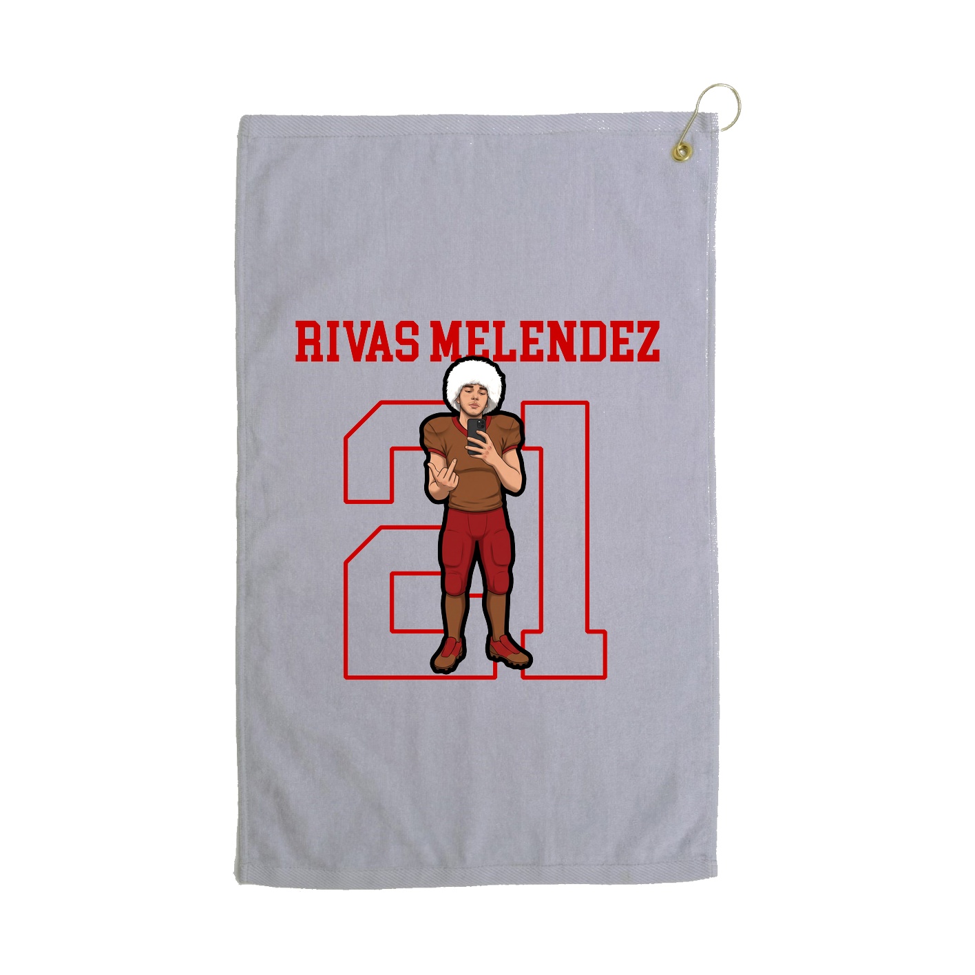 Golf Towel — Shirsey in Grey