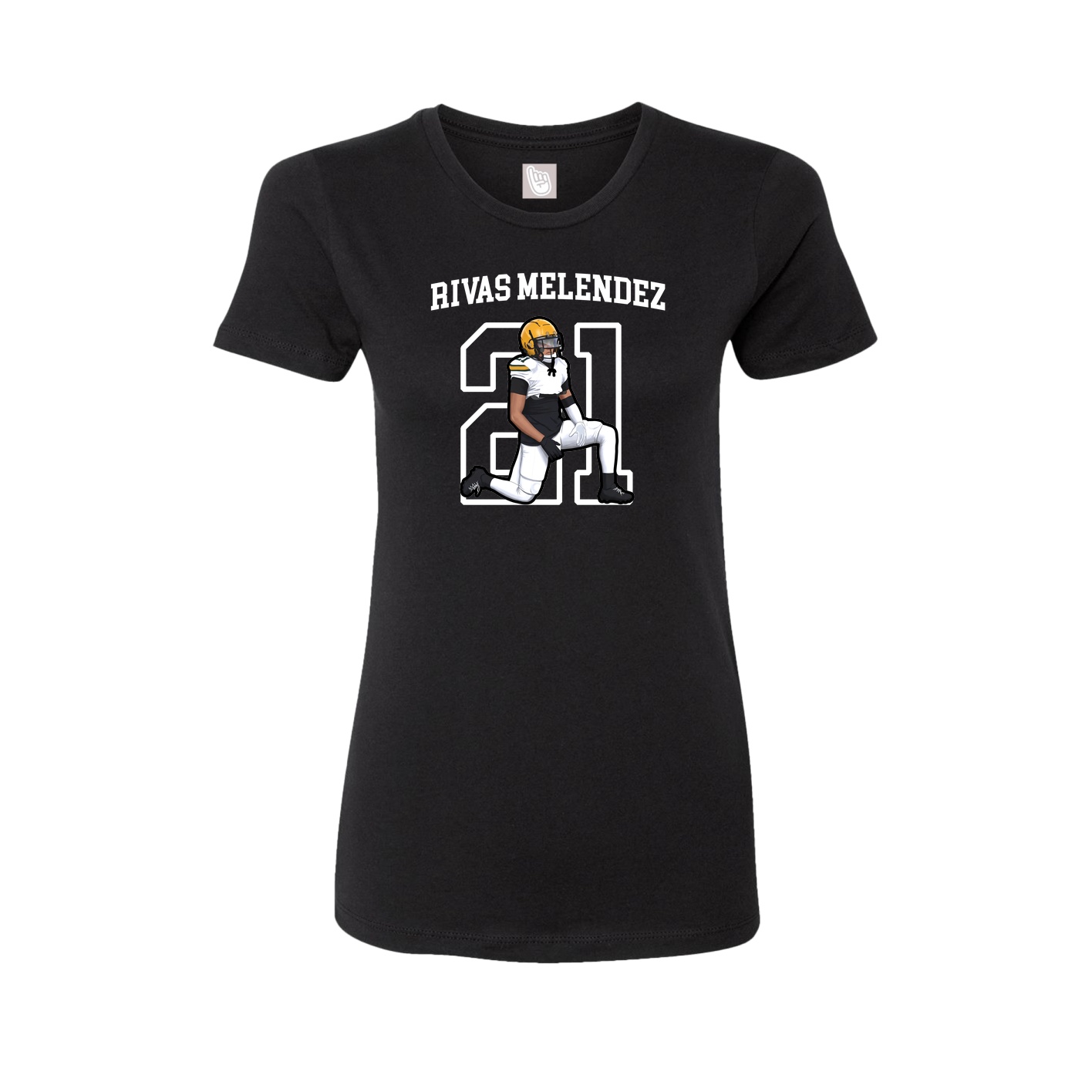 Fitted Women's Tee — Shirsey in Black