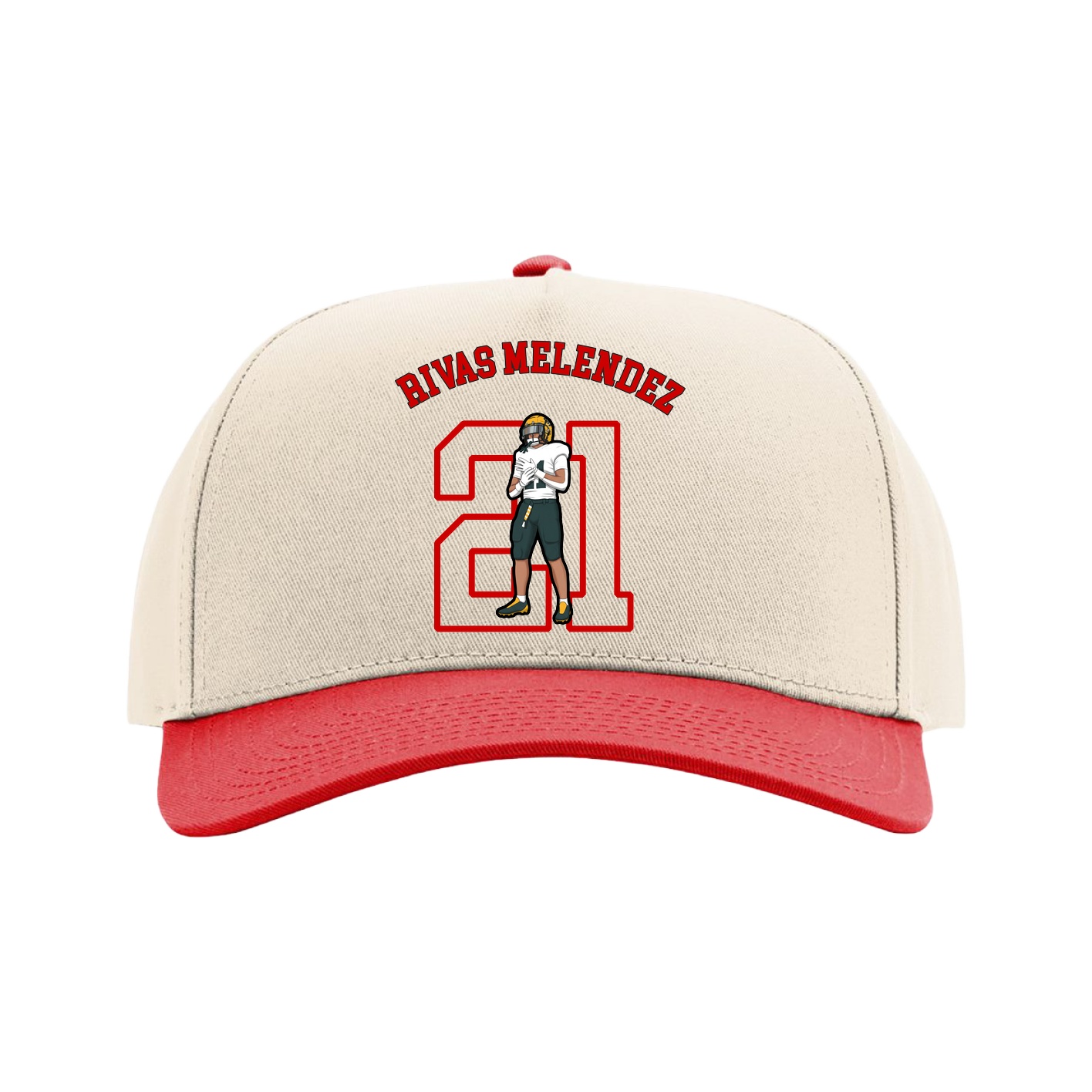 Full Fabric Five-Panel Champ Cap