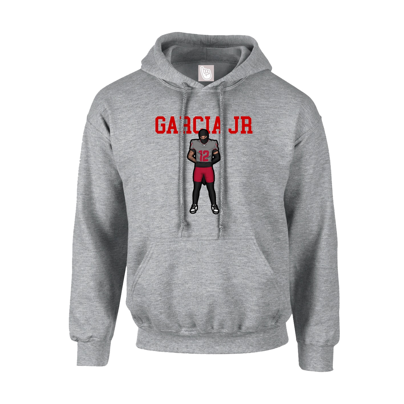 Hoodie — Shirsey in Grey