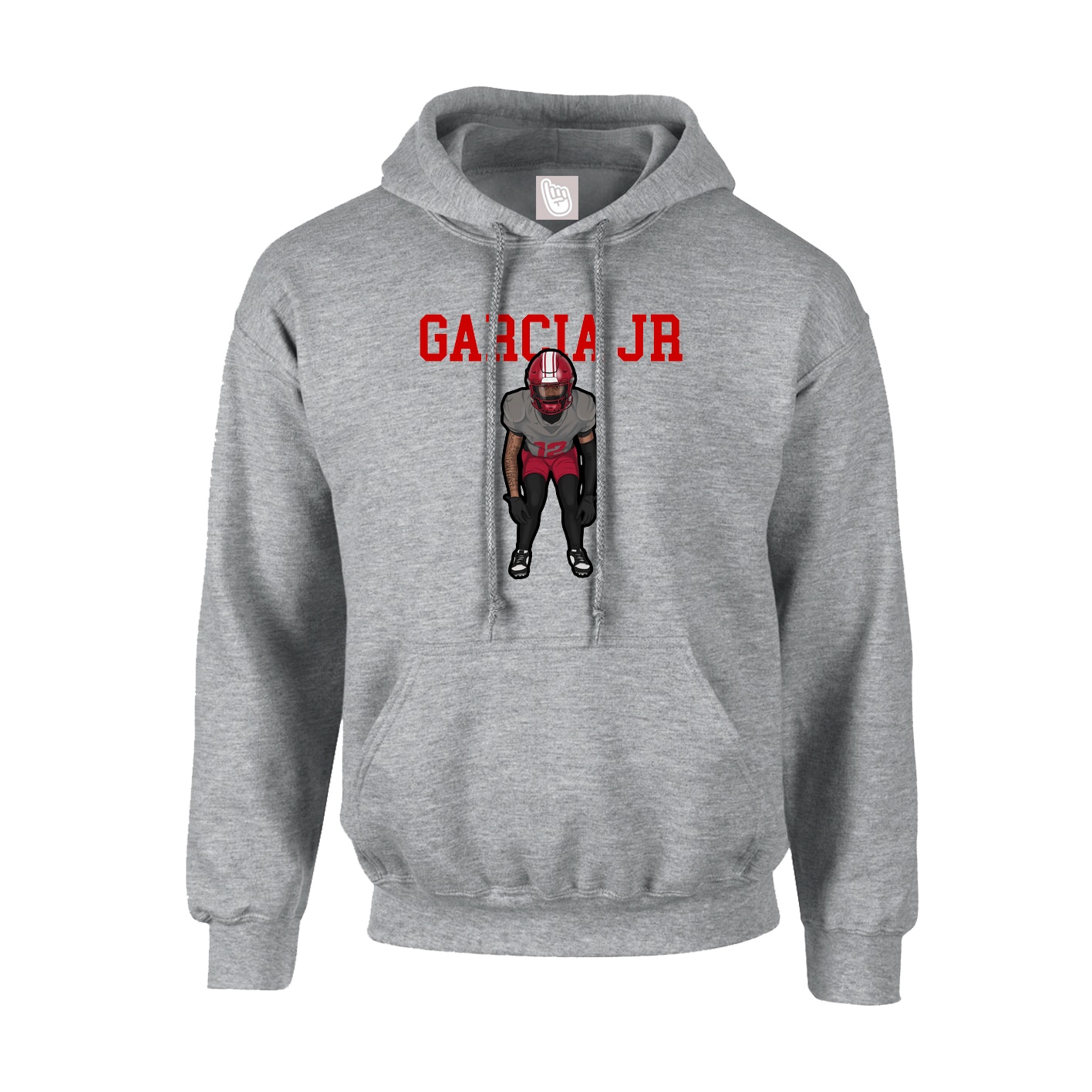 Hoodie — Shirsey in Grey