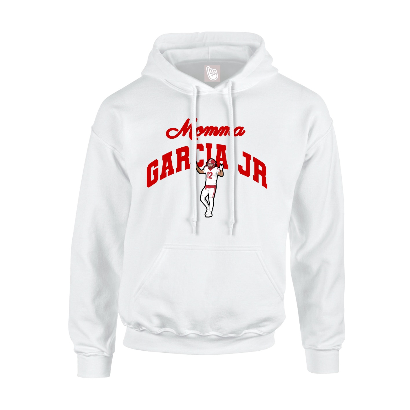 Hoodie — Mothers Day Arch in White