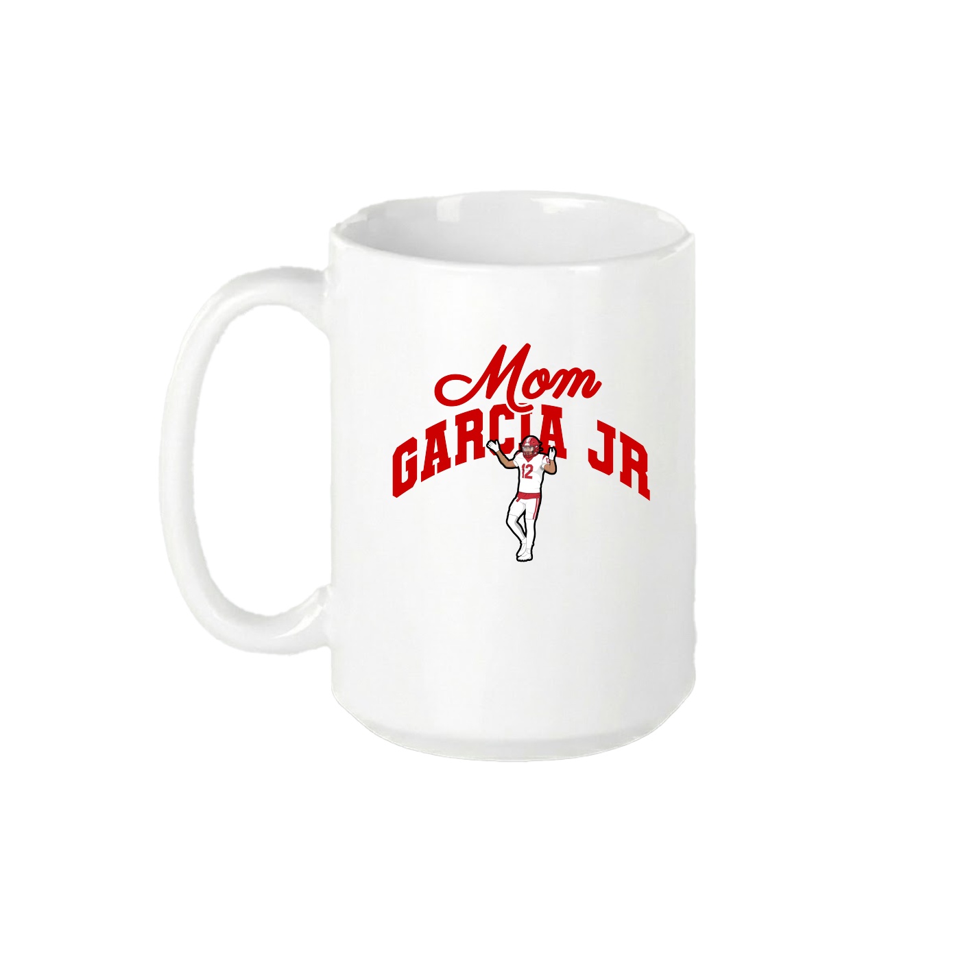 15oz Coffee Mug — Mothers Day Arch in White