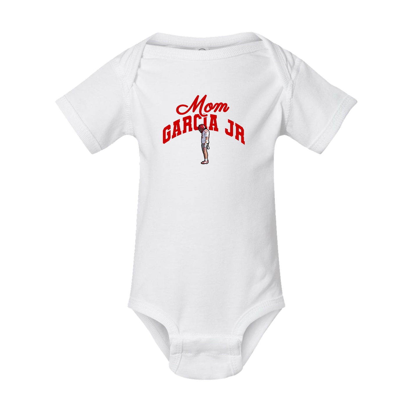 Baby Onesie — Mothers Day Arch in White