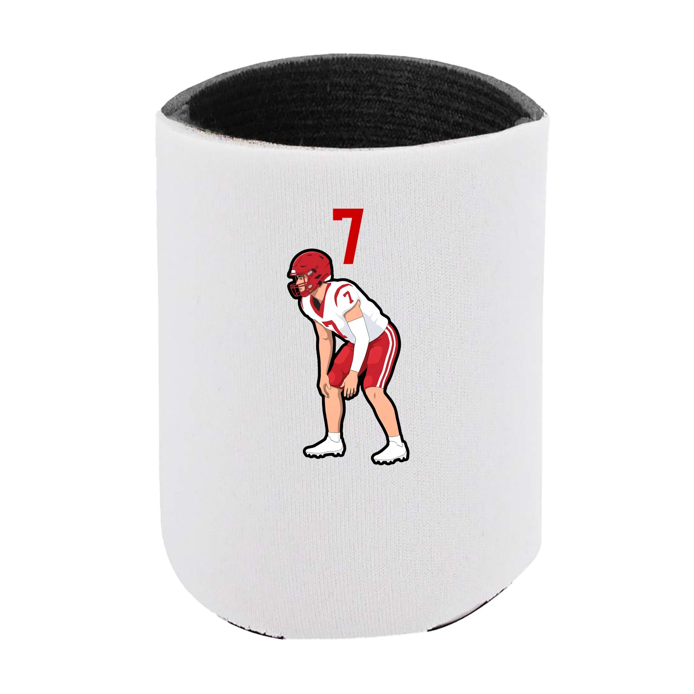 Can Holder — Number Top in White