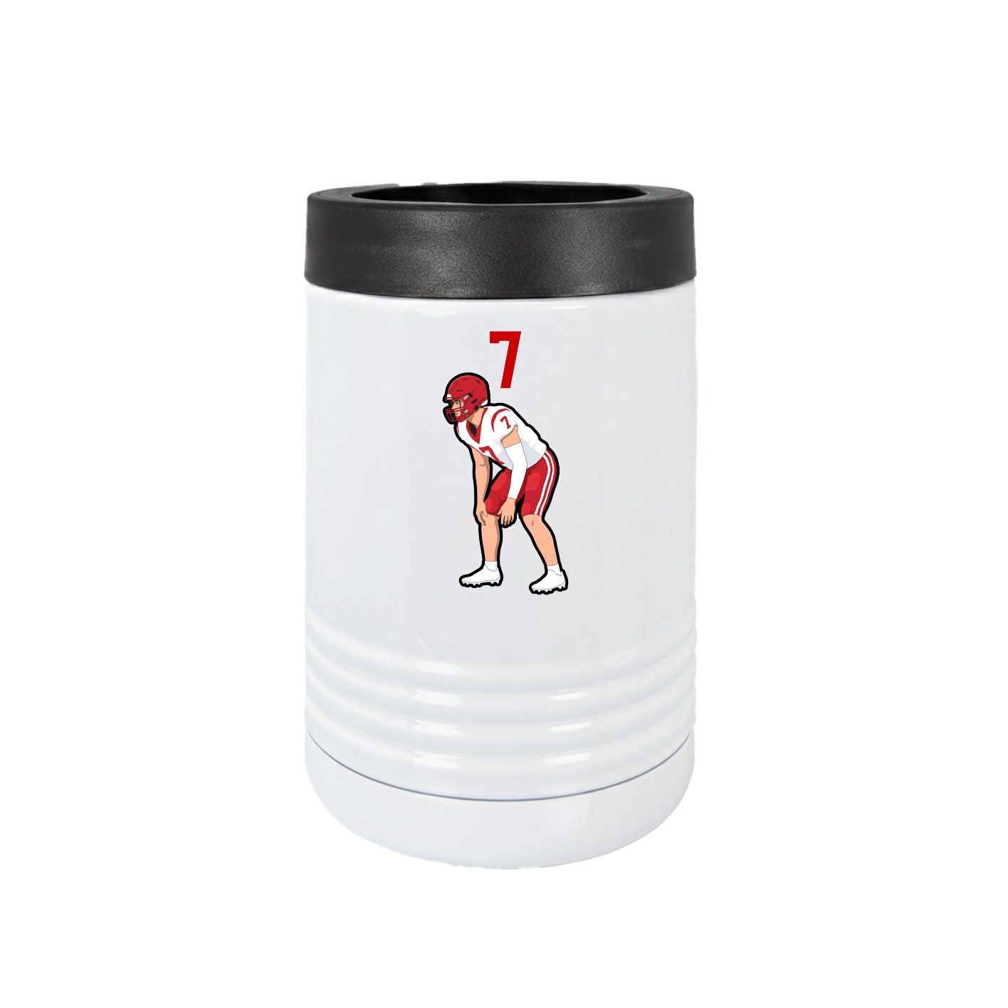 Beverage Holder — Number Top in White