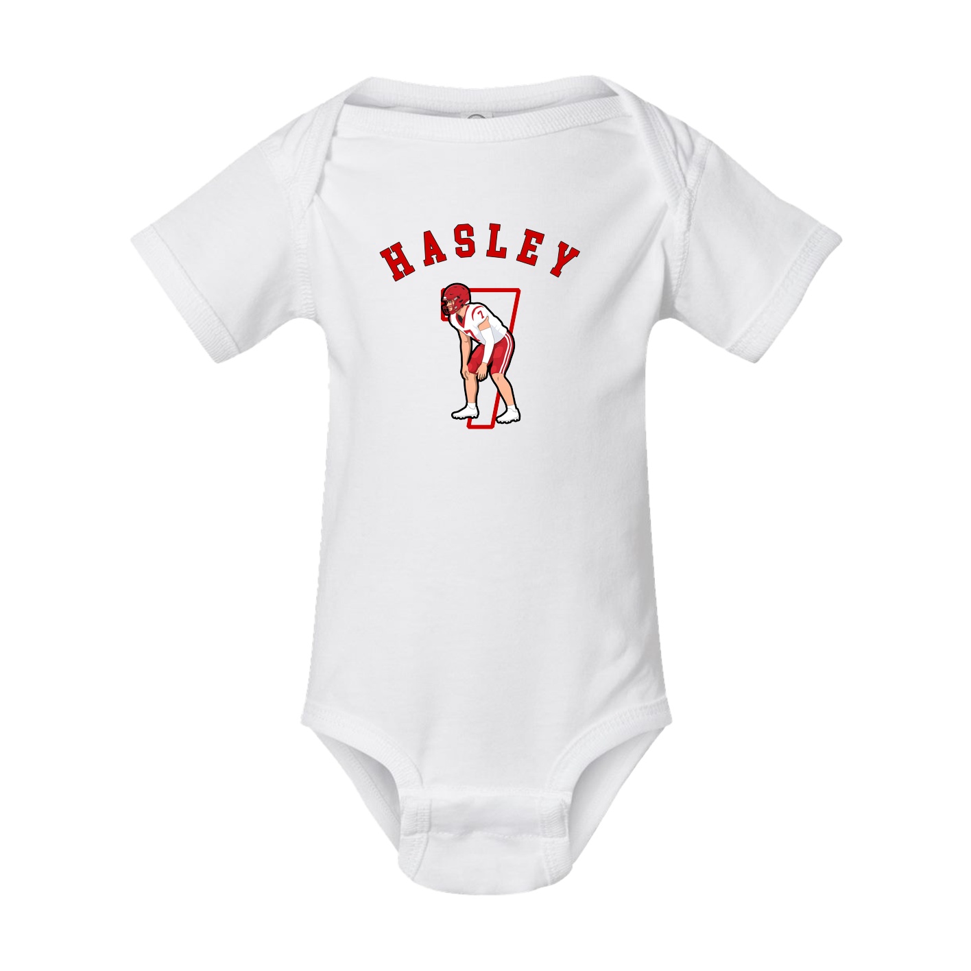 Baby Onesie — Shirsey Arch in White