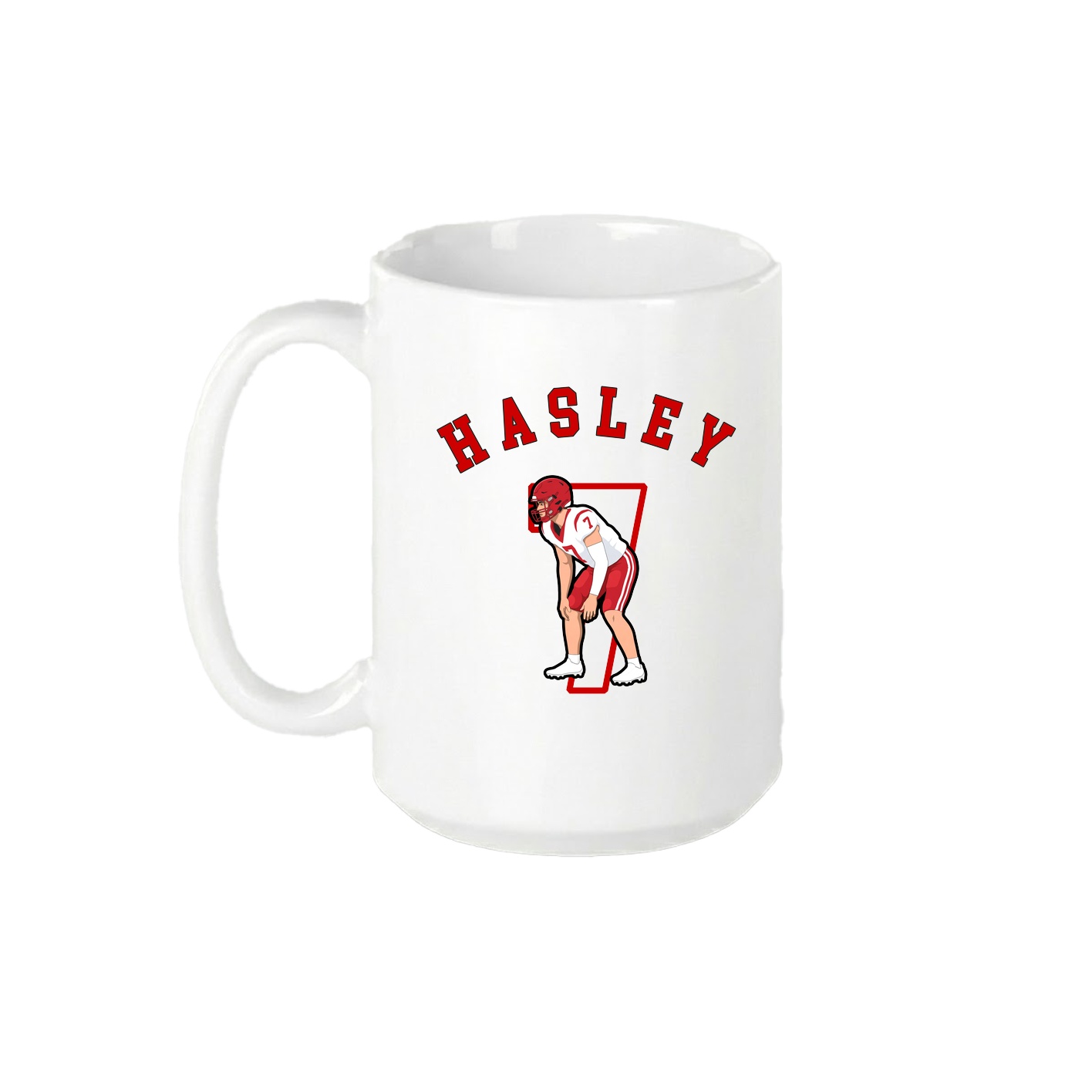 15oz Coffee Mug — Shirsey Arch in White