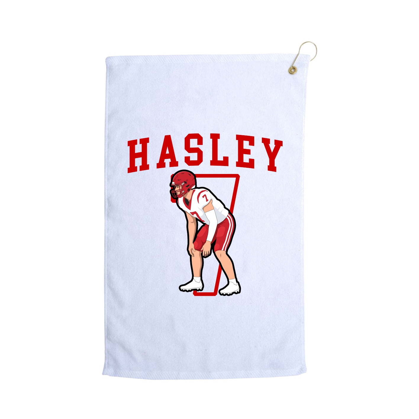 Golf Towel — Shirsey in White