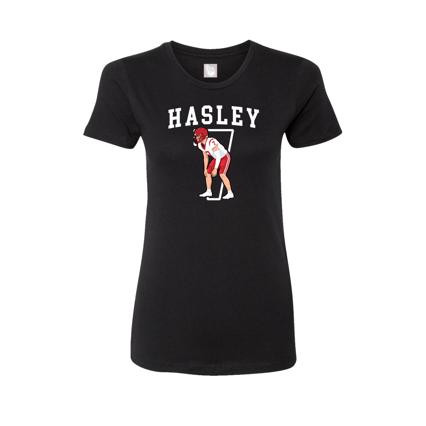 Fitted Women's Tee — Shirsey in Black