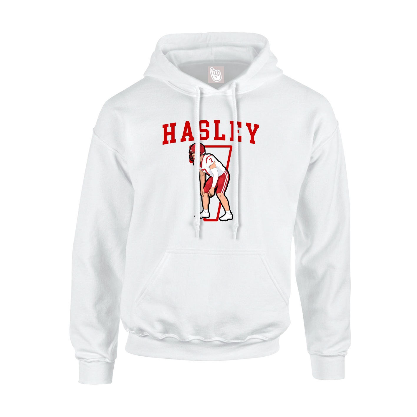Youth Hoodie — Shirsey in White
