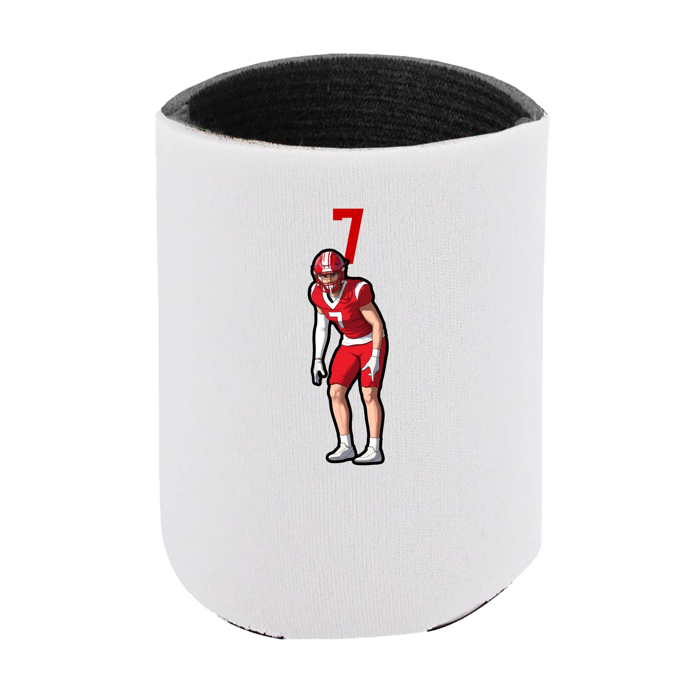 Can Holder — Number Top in White