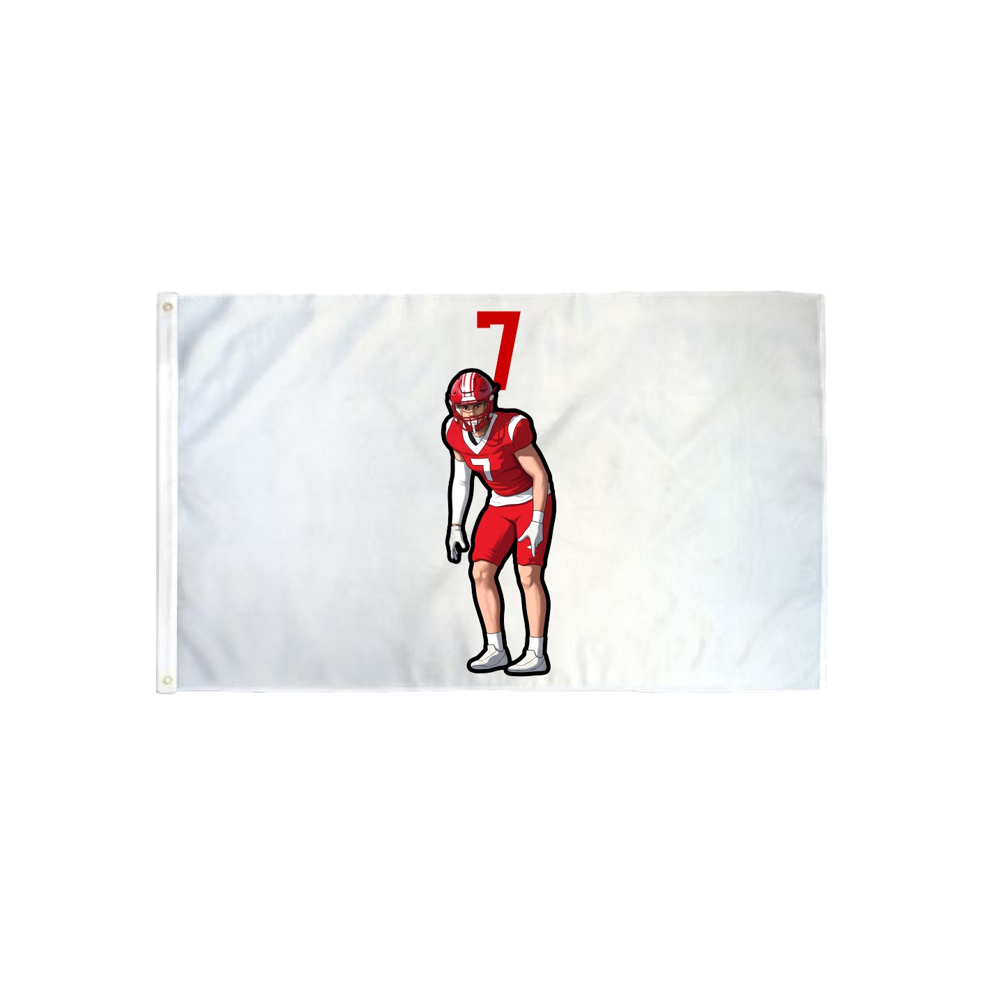 3x5 Flag — Number Top in Classic