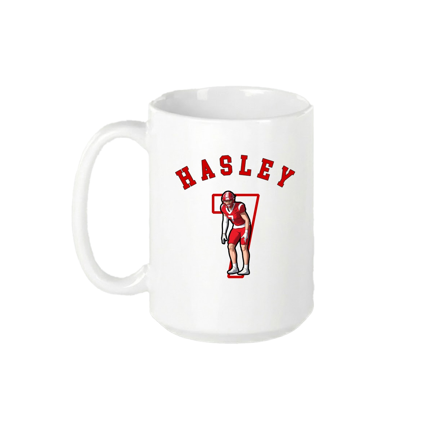 15oz Coffee Mug — Shirsey Arch in White