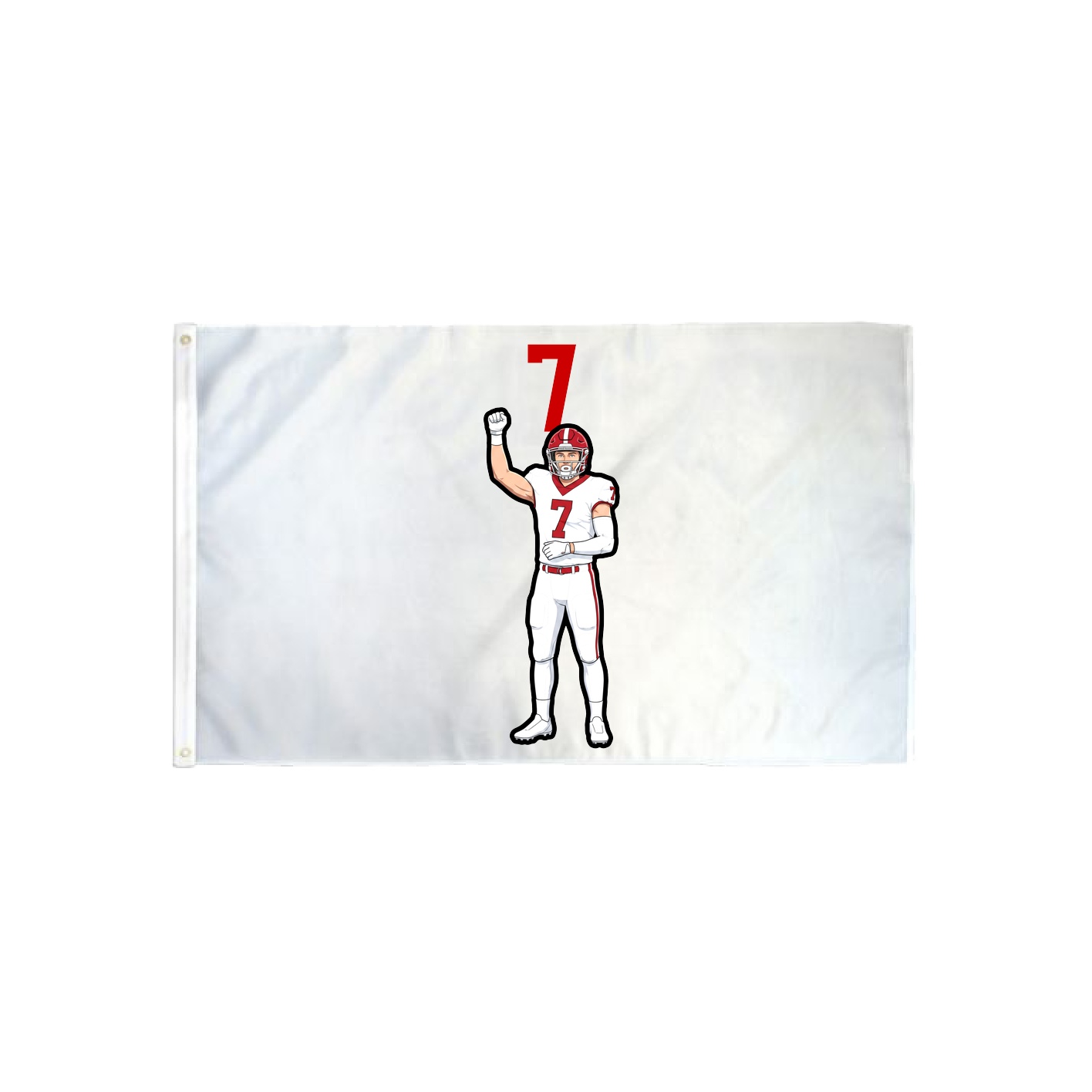 3x5 Flag — Number Top in Classic