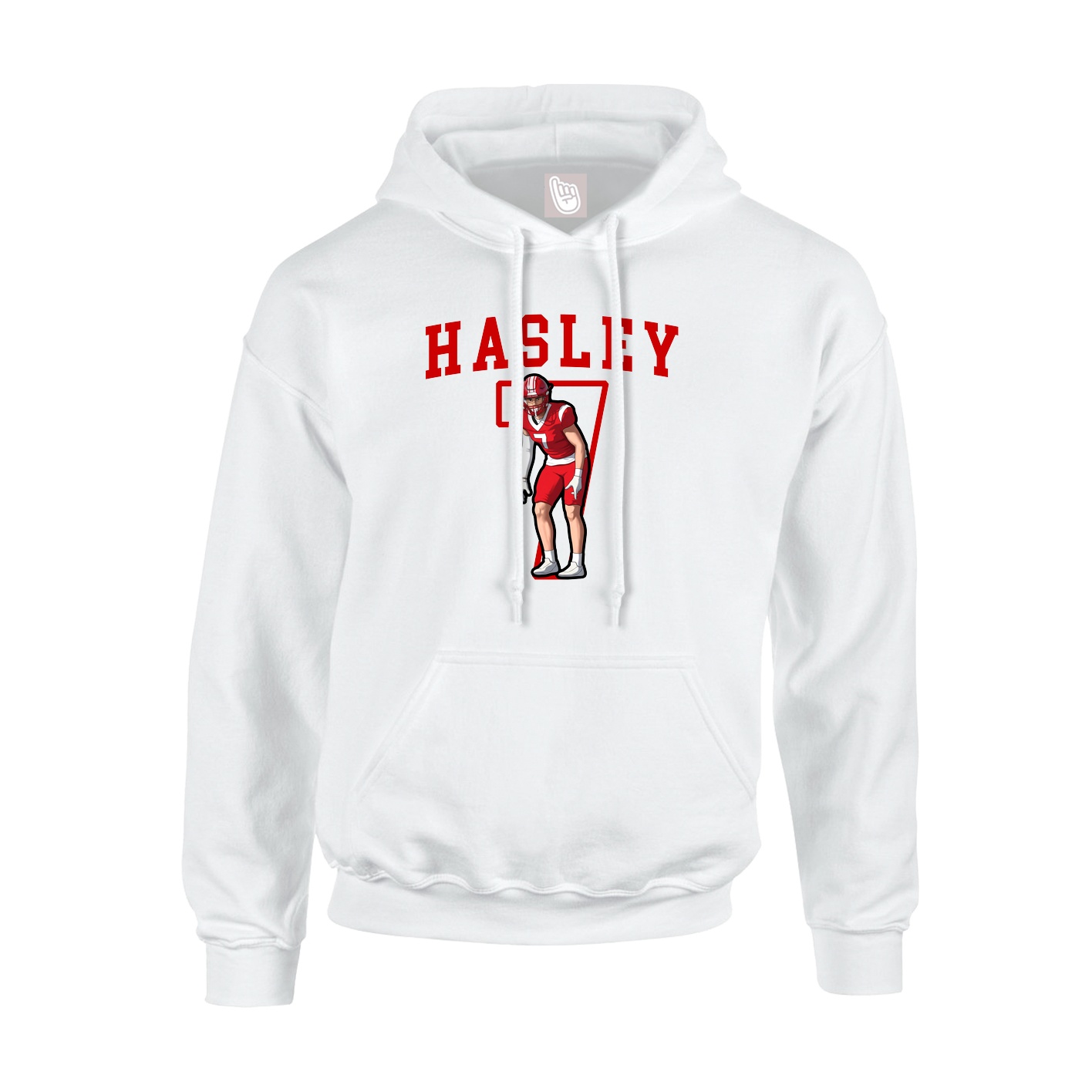 Youth Hoodie — Shirsey in White