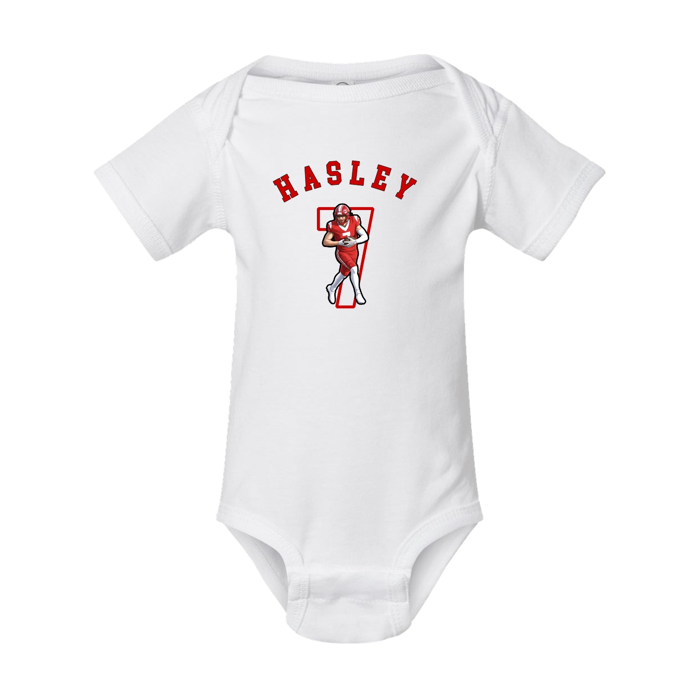 Baby Onesie — Shirsey Arch in White
