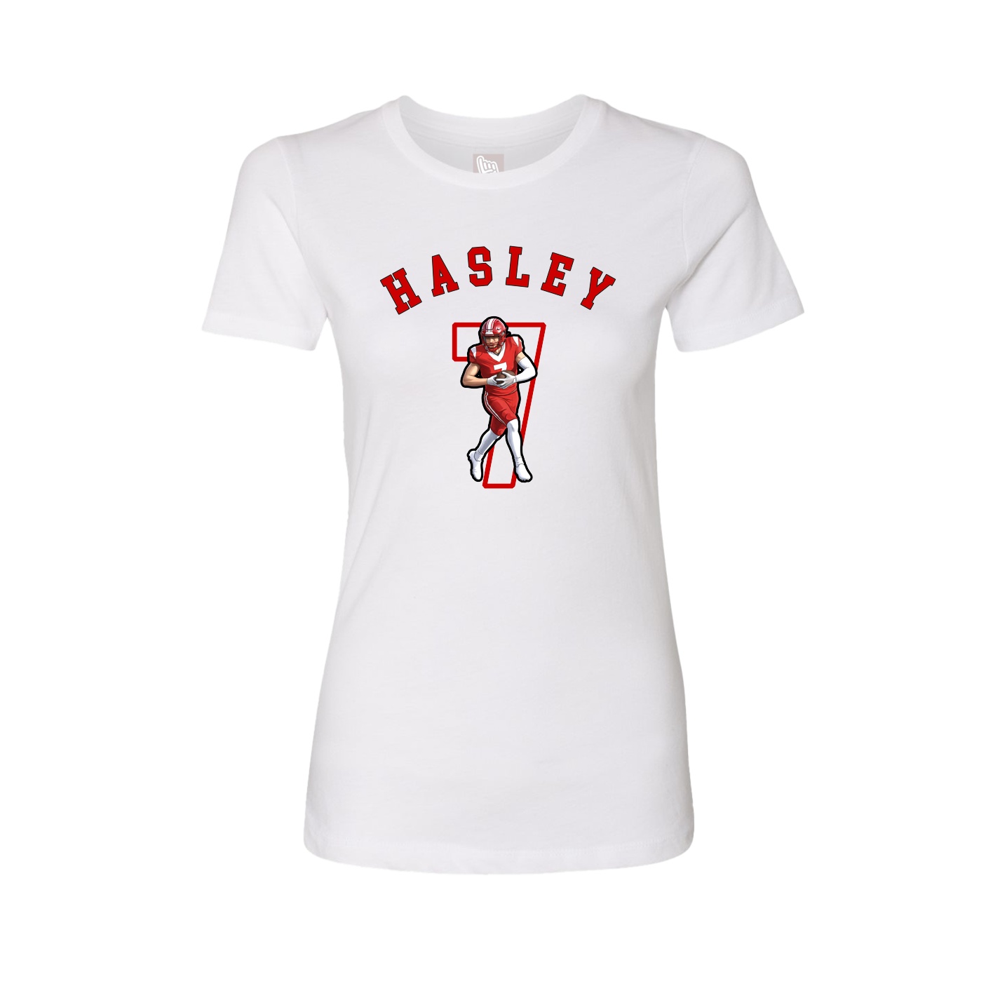 Womens Tee — Shirsey Arch in White