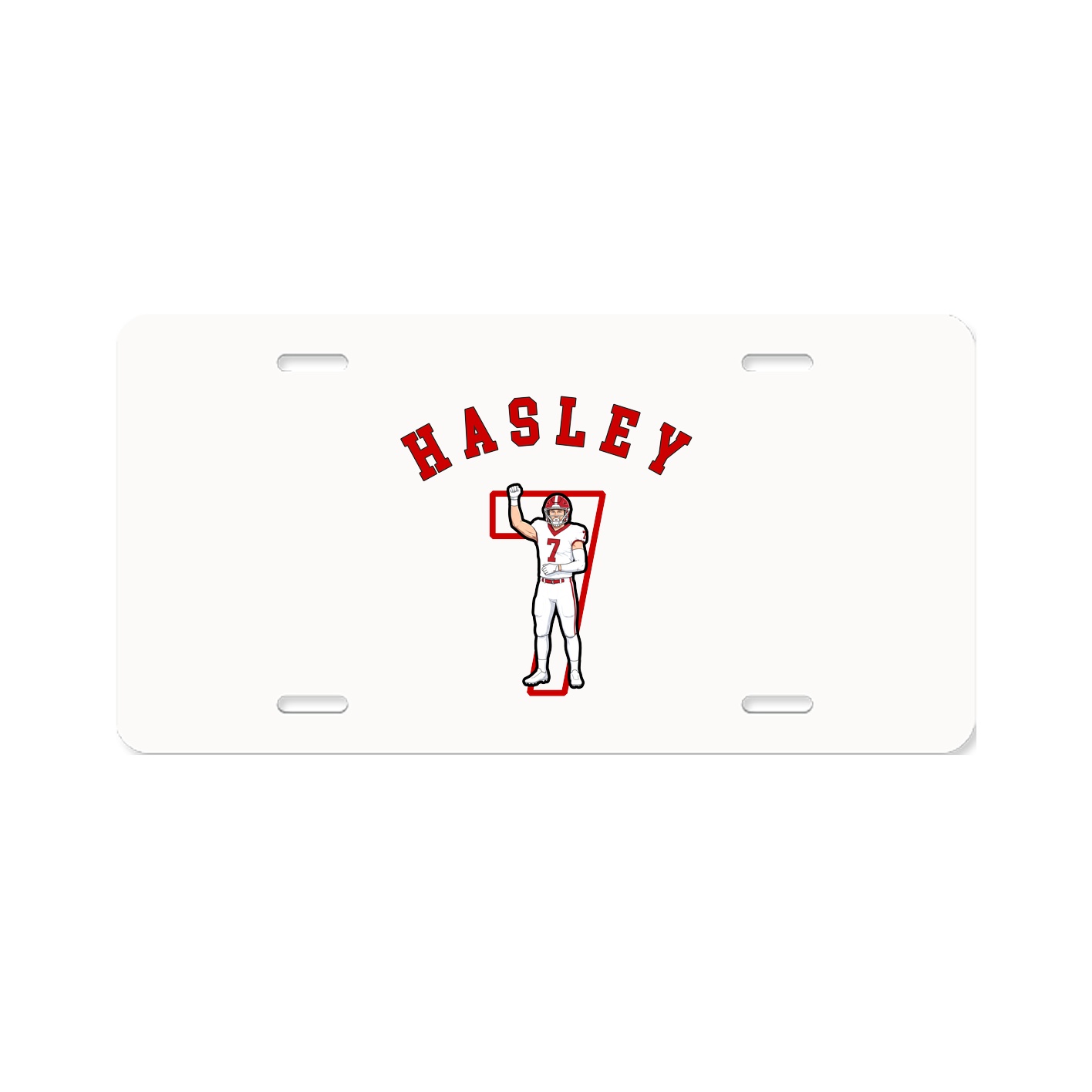 License Plate — Shirsey Arch in Classic