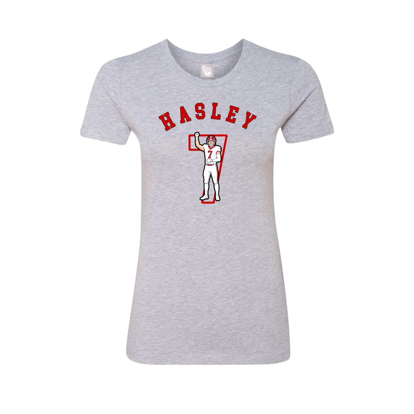 Womens Tee — Shirsey Arch in Grey