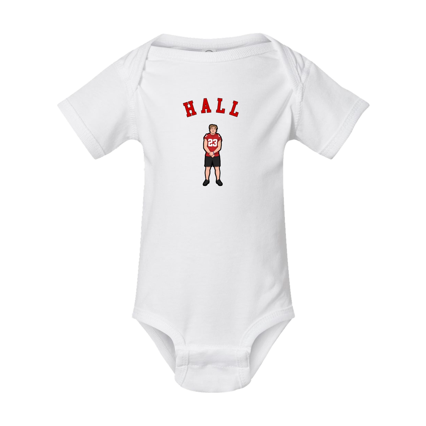 Baby Onesie — Shirsey Arch in White