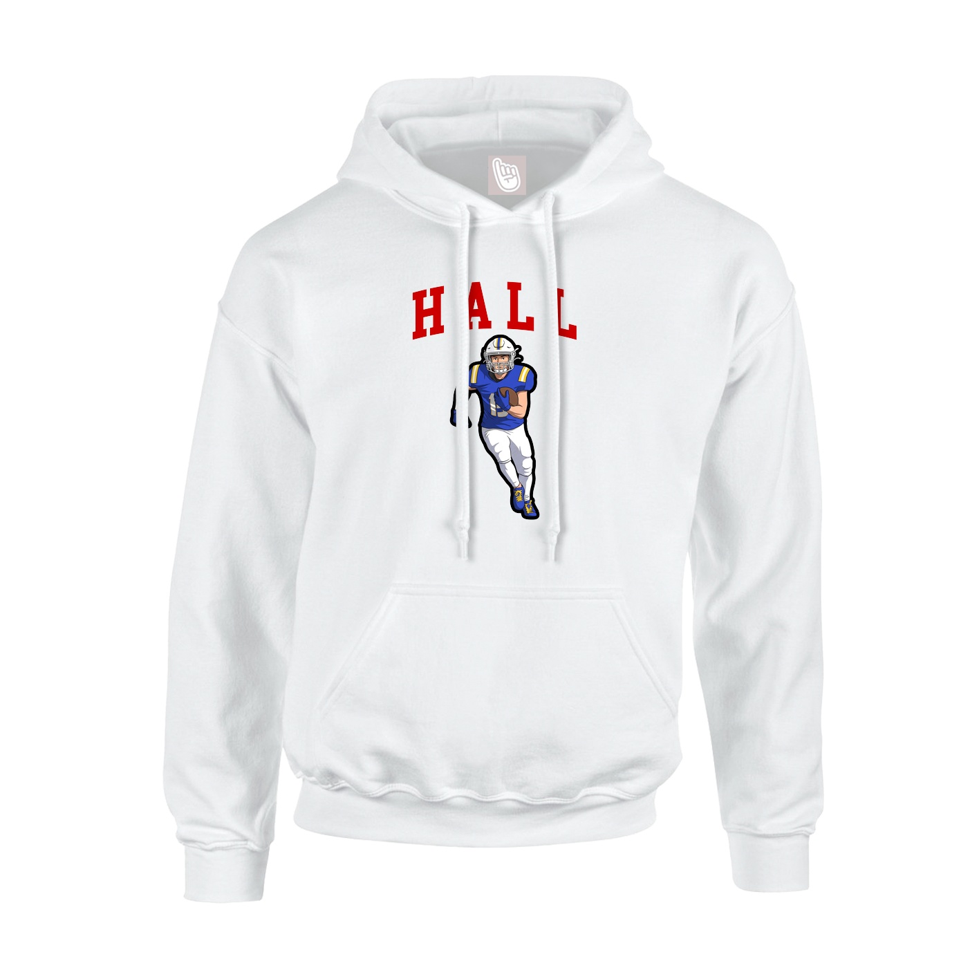 Hoodie — Shirsey in White