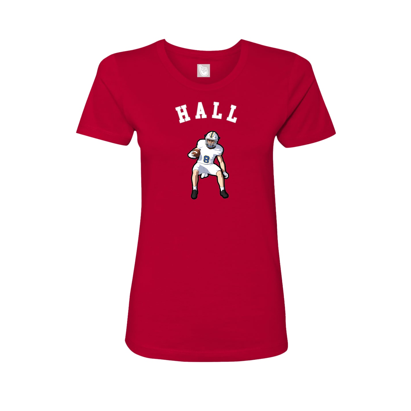 Womens Tee — Shirsey Arch in Red