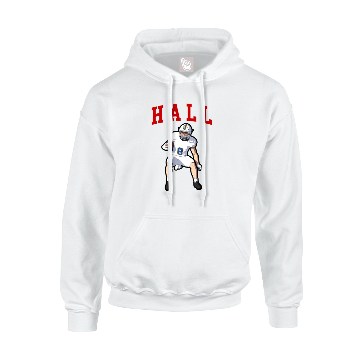 Youth Hoodie — Shirsey in White