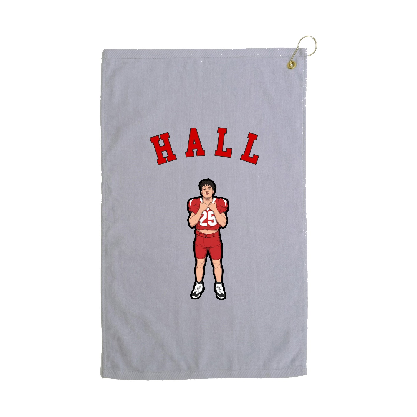 Golf Towel — Shirsey Arch in Grey