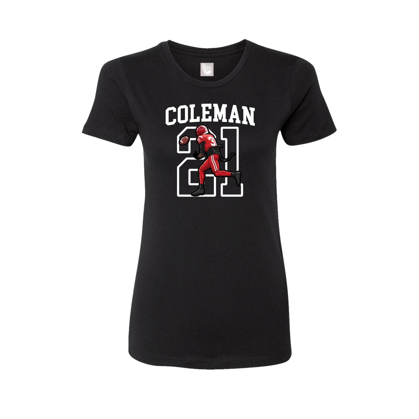 Fitted Women's Tee — Shirsey in Black