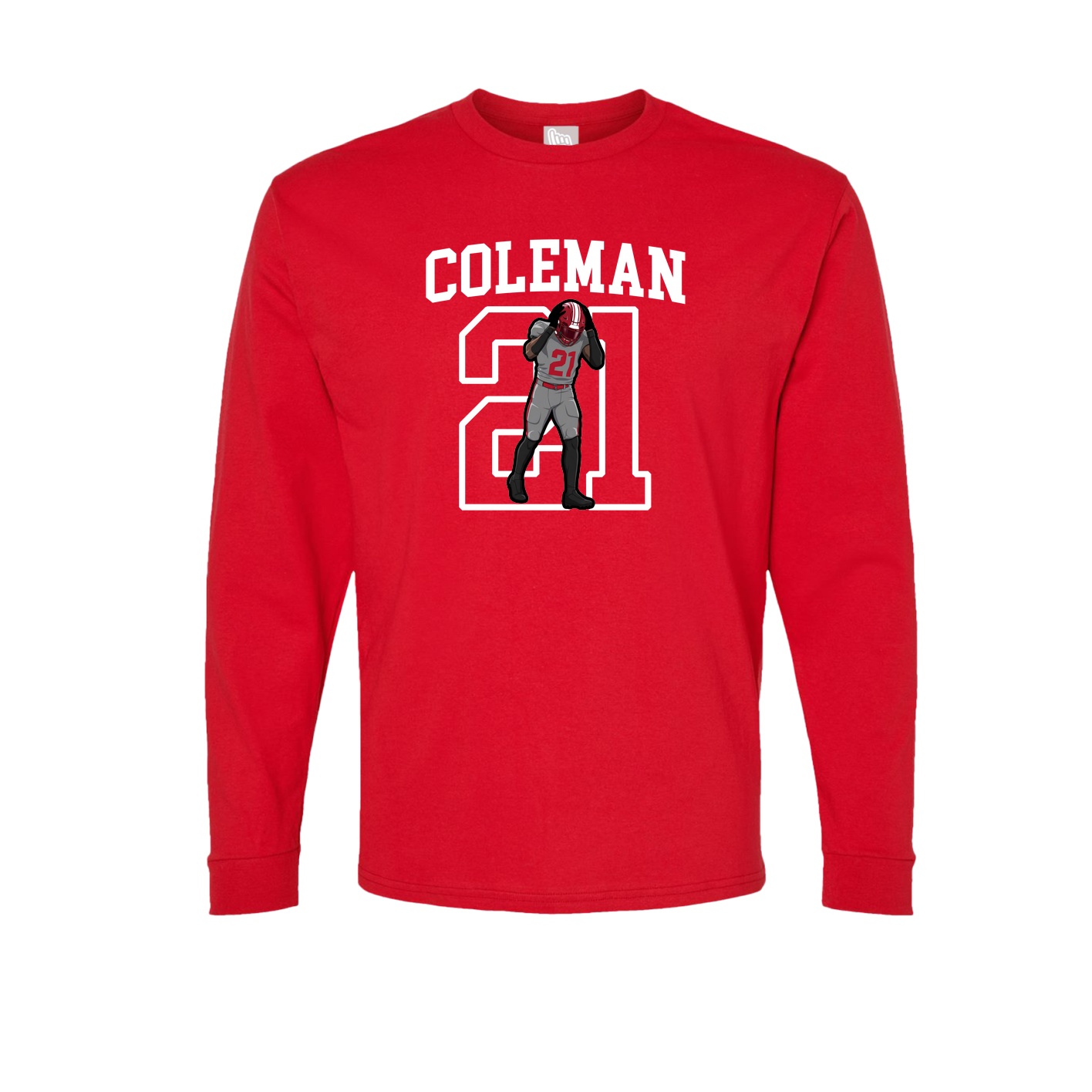 Long Sleeve Tee — Shirsey in Red